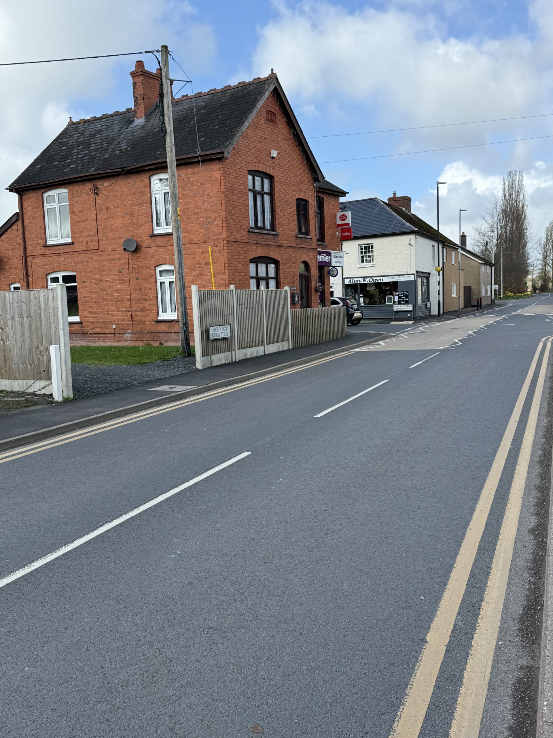 Improvements to Bridge Street, Caersws