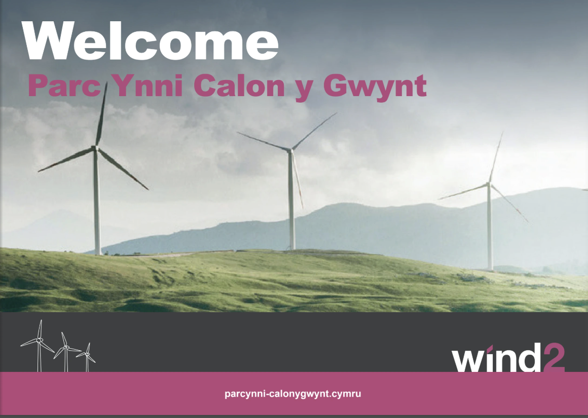 Caersws Community Councillors Attend Parc Ynni Calon y Gwynt Public Exhibition